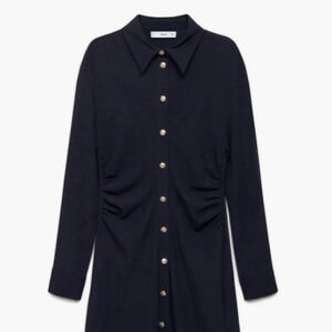 NWT MANGO Sailor‎ Longsleeve Shirt Dress